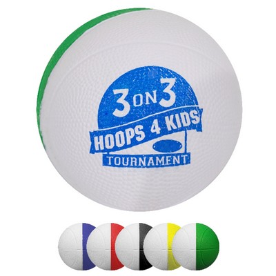 Two Tone Mini Foam Basketball